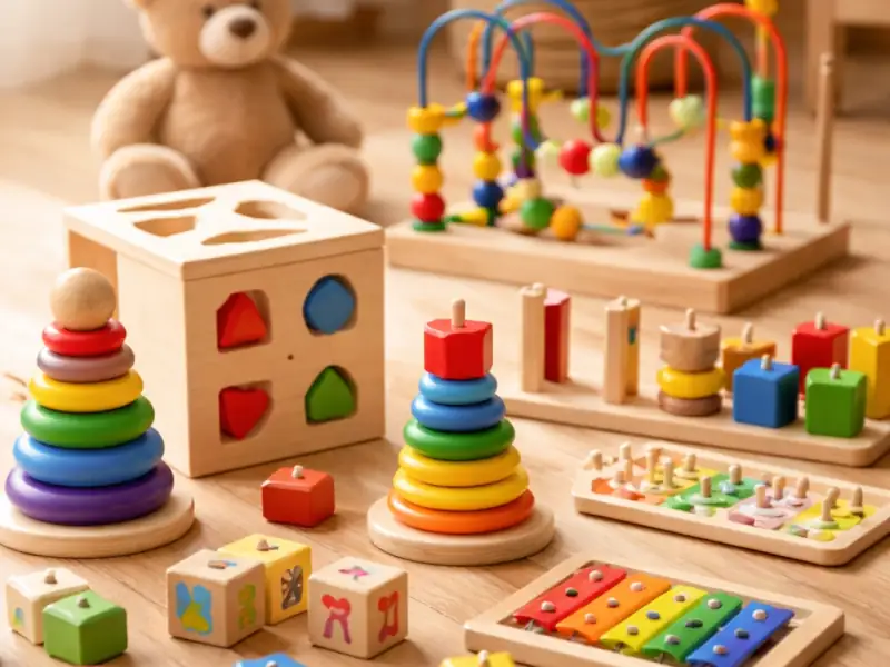 Jucarii educative pentru copii de 2 ani