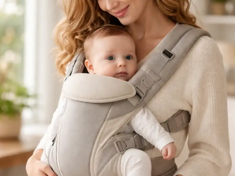 Marsupiu ergonomic pentru bebelusi